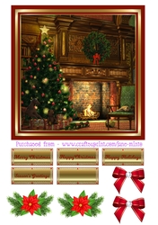CHRISTMAS OLD FASHIONED ROOM