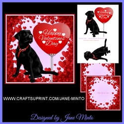 LABRADOR VALENTINE MINI KIT