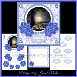 WOLF & FLOWERS MINI KIT