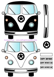 CAMPER VAN STEP BY STEP SHEET - BLACK