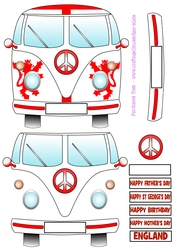 CAMPER VAN STEP BY STEP SHEET - ENGLAND