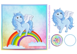 QUICK CARD SHEET - BLUE PEGASUS