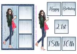 5x7 BIRTHDAY GIRL 1