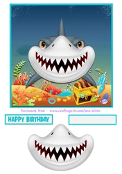 BRUCE THE SHARK QUICK CARD SHEET