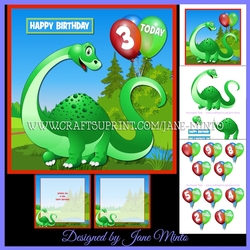 BIRTHDAY DINOSAUR