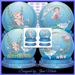 LITTLE MERMAID TOPPERS