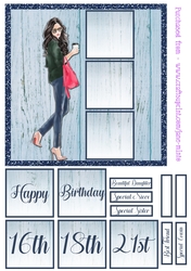 7X7 BIRTHDAY GIRL 1 - 16TH, 18TH, 21ST