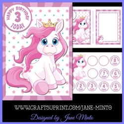 PINK PONY MINI KIT 5x7