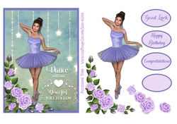 5x7 BEAUTIFUL BALLERINA