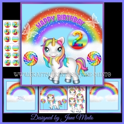 UNICORN LOLLIPOPS MINI KIT