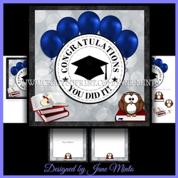 GRADUATION MINI KIT - blue