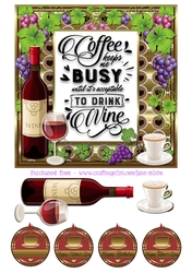COFFEE THEN WINE