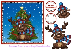 WEST HAM FOOTBALL REINDEER