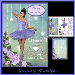 BALLET DANCER MINI KIT 5x7