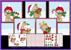 CHRISTMAS BEARS BUMPER KIT 2