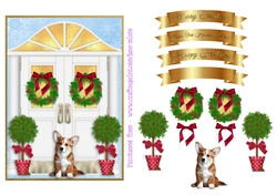 CHRISTMAS CORGI
