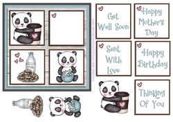 SWEET PANDA 6x6
