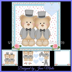 WEDDING TEDDIES MALE