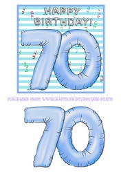 BALLOONS AGE 70