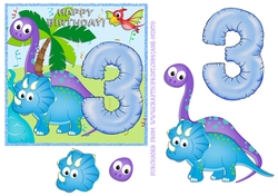 DINOSAURS AGE 3