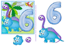 DINOSAURS AGE 6
