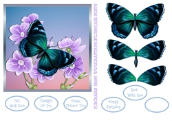 BUTTERFLY FLOWER 1