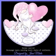 VALENTINE GNOME ROCKER CARD