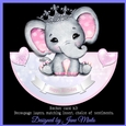 LITTLE PRINCESS ROCKER CARD