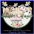 FARM FRIENDS rocker card