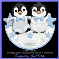 TWIN BOYS rocker card
