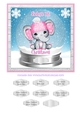 BABYS FIRST CHRISTMAS - PINK - quick card