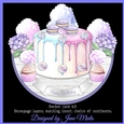CAKE & CANDY FLOSS rocker card