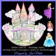 PRINCESS CASTLE rocker card