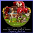 HARVEST TIME rocker card