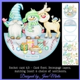 LITTLE REINDEER & FRIENDS rocker card