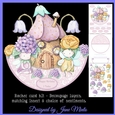 LITTLE FAIRIES rocker card