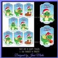 GIFT TAGS - CHRISTMAS DRAGONS