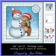 BUILD A SNOWMAN 6X6