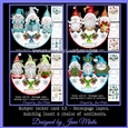 CHRISTMAS GNOMES - ROCKER CARD BUMPER KIT