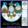BLUE CHRISTMAS - ROCKER CARD