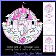 UNICORN CASTLE - ROCKER CARD