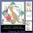6X6 CHRISTMAS KANGAROO