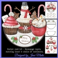 CHRISTMAS TREATS rocker card