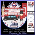 LONDON ROCKER CARD