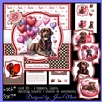 LOVE - CHOCOLATE LABRADORS