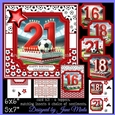 BIRTHDAY AGES - 16, 18, 21 FOOTBALL