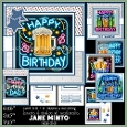 5x7, 7x7, 6x6 - BIRTHDAY SIGNS set 1 - request