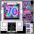 BIRTHDAY SIGNS 60, 70, 80 request