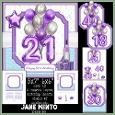 BIRTHDAY BALLOONS 18, 21, 30, 40