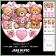 LOVE BEARS rocker card
